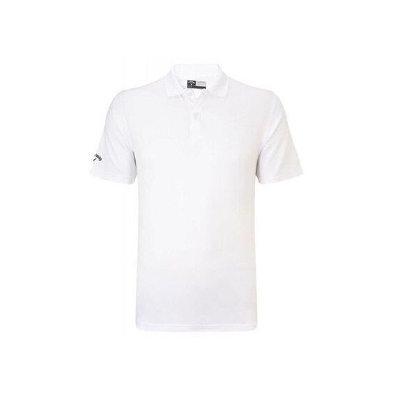 Callaway Youth Solid II Junior Poloshirt, weiss