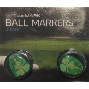 Loudmouth Golf Ball Marker Jumbo, Lucky, 2Stk.