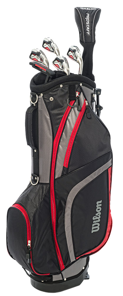 Wilson Prostaff HDX Combo Half Herren Golfset, Graphit