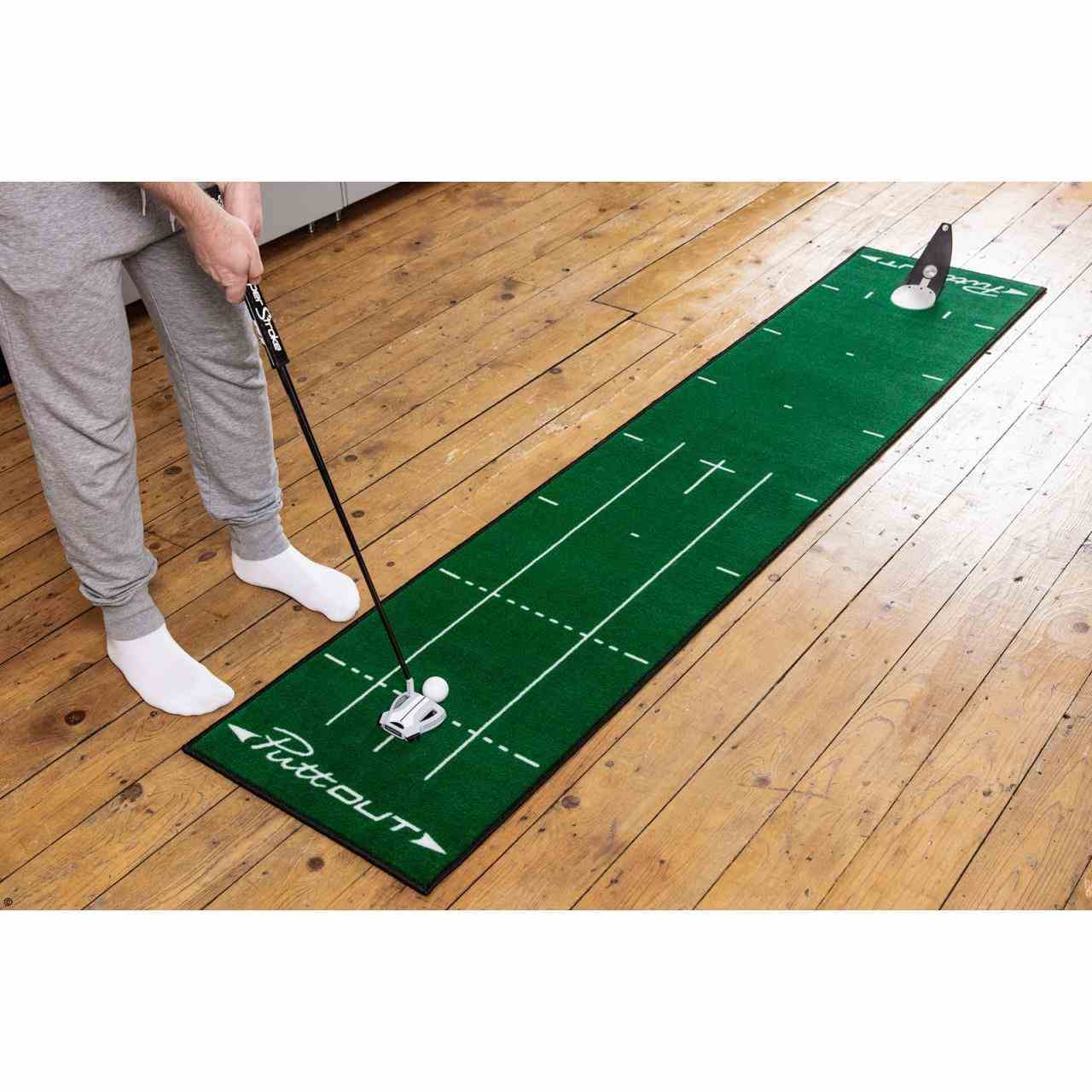 PuttOut Medium Green Puttingmatte 2,4m