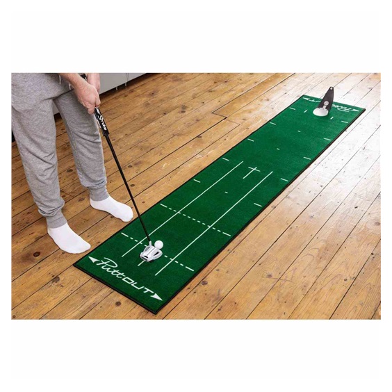 PuttOut Medium Green Puttingmatte 2,4m