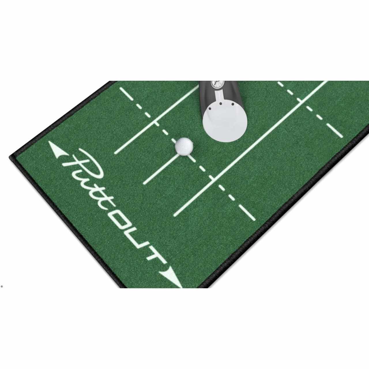 PuttOut Medium Green Puttingmatte 2,4m