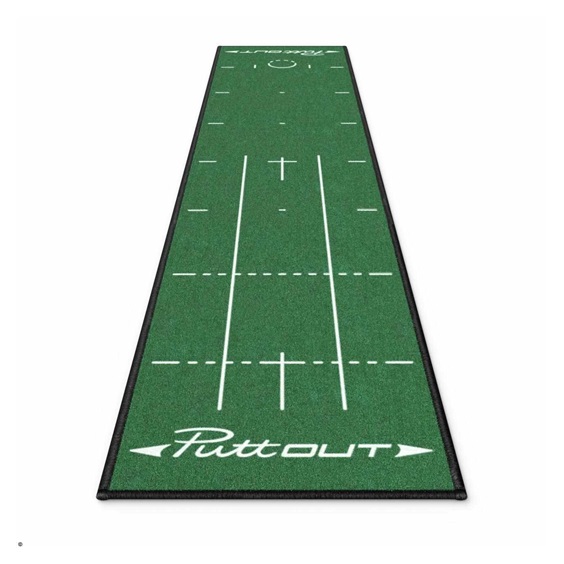 PuttOut Medium Green Puttingmatte 2,4m