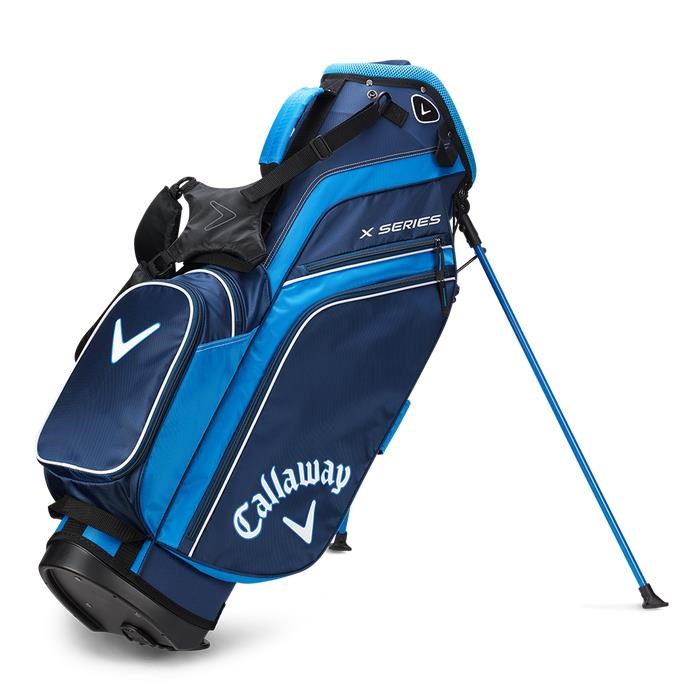 Callaway X Series Standbag, dunkelblau/weiss