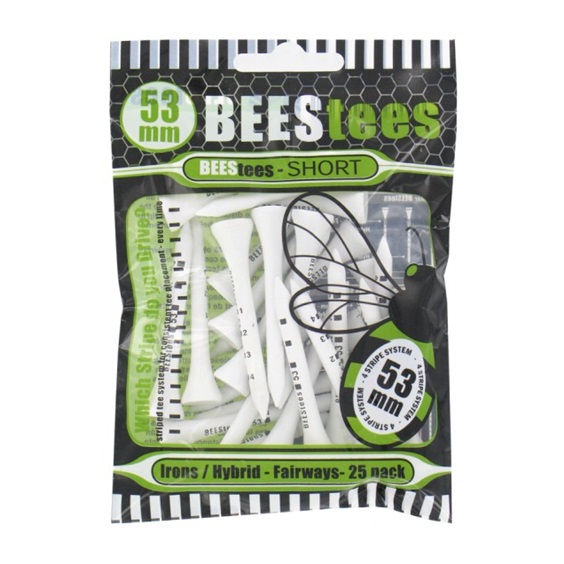 BEEStees Holztees, 53 mm / 25 St.