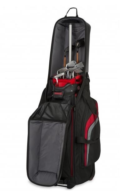 Bag Boy T-10 Travelcover, schwarz/rot