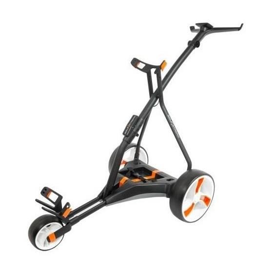 Golfstream Vision Elektrotrolley, schwarz + Lithium für 36 Löcher