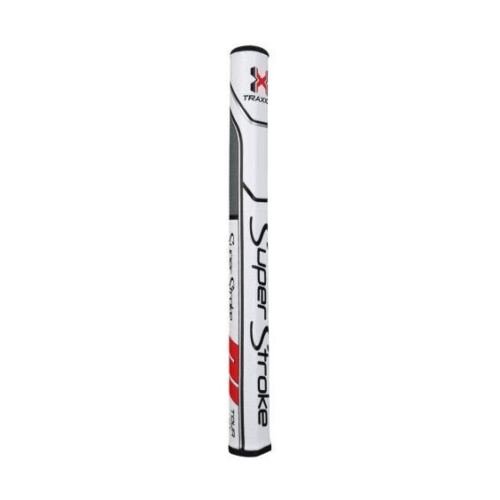 SuperStroke Traxion Tour 1.0 Putter Griff, weiss/rot/grau