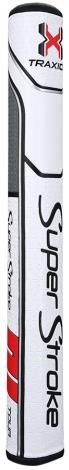 SuperStroke Traxion Tour 3.0 Putter Griff, weiss/rot/grau