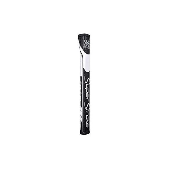 Super Stroke Traxion Pistol GT 1.0 putter grip, schwarz/weiss