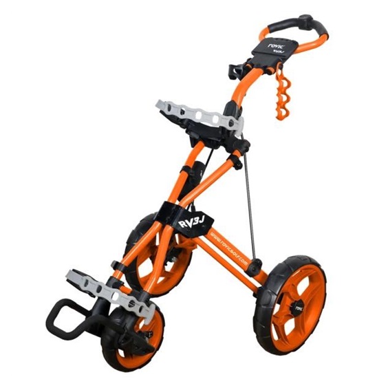 Clicgear Rovic RV3J Junior Golftrolley, orange
