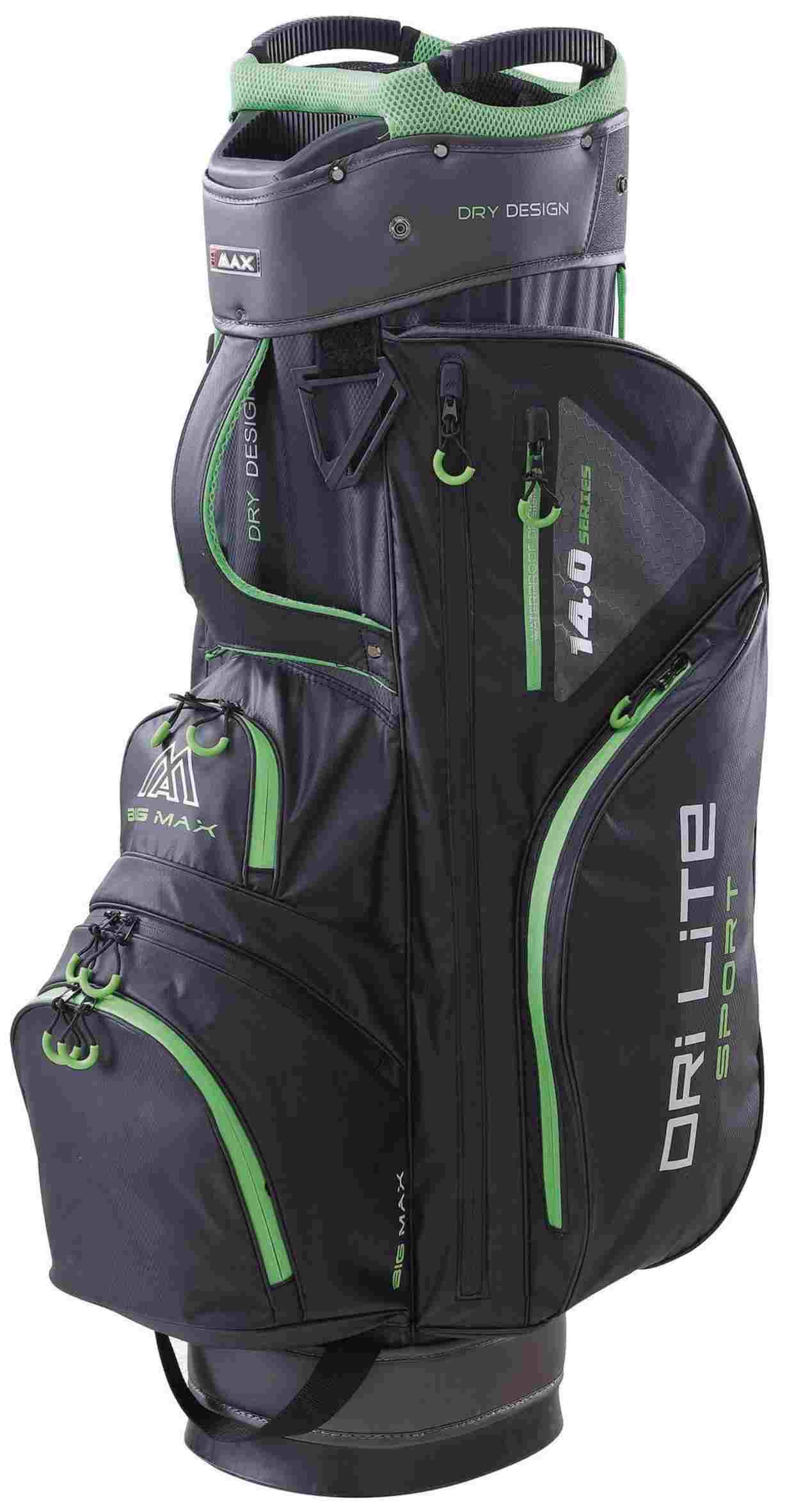 Big Max Dri Lite Sport Cartbag, schwarz/grün