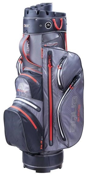 Big Max Aqua Silencio 3 Cartbag, charcoal/black/red