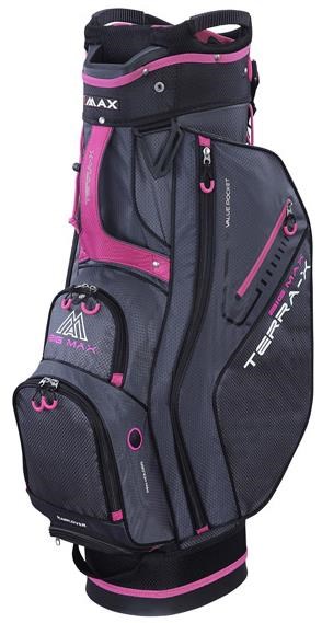 Big Max Terra X Cartbag charcoal black fuchsia Golf Brothers