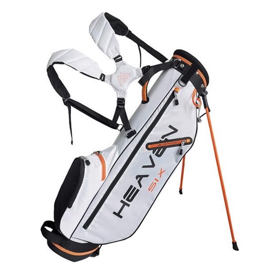 Big Max Heaven Six Standbag, weiss/schwarz/orange