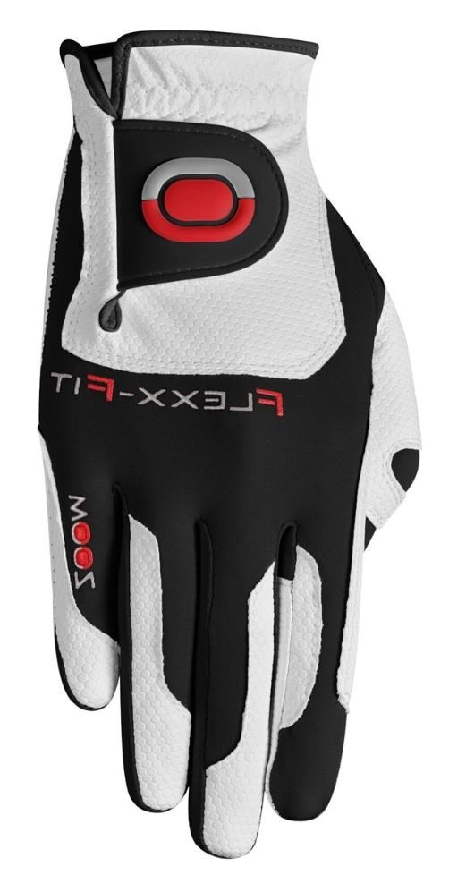 Zoom Weather Herren Handschuh, weiss/schwarz/rot