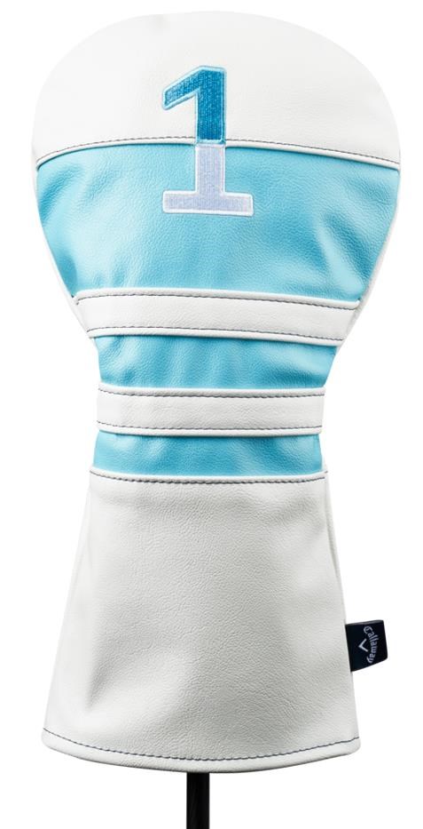 Callaway Vintage Driver headcover, weiss/blau