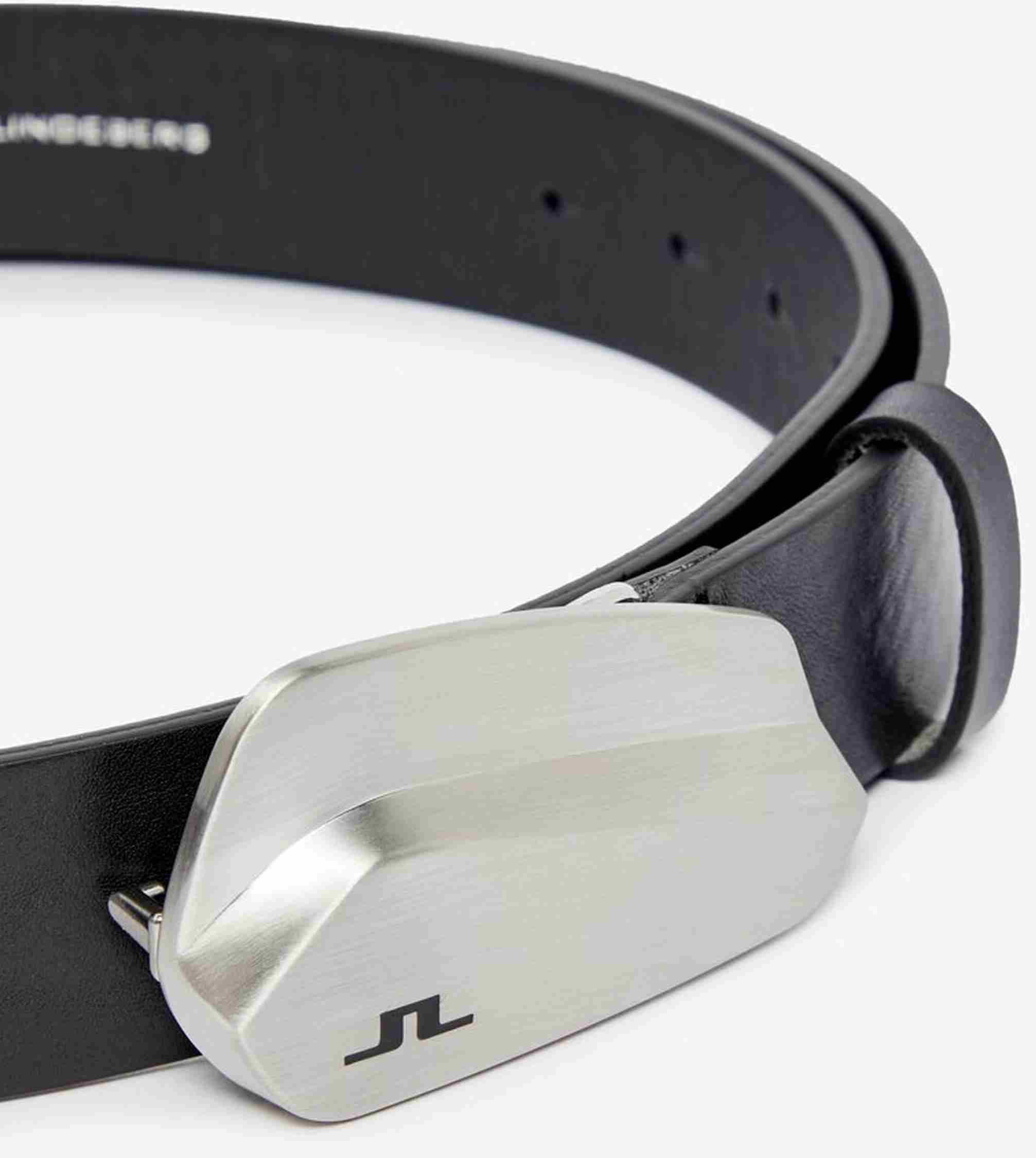 J.Lindeberg Golf Club Leather Herren Gürtel, schwarz