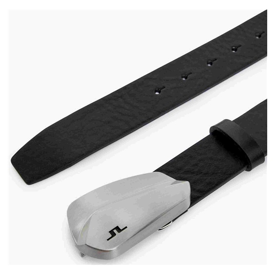 J.Lindeberg Golf Club Leather Herren Gürtel, schwarz