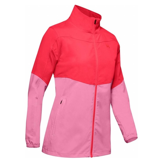 Under Armour Storm Windstrike Full Zip Damenjacke, Beta/Lipstick
