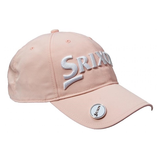 Srixon Ball Marker Cap, rosa/weiss