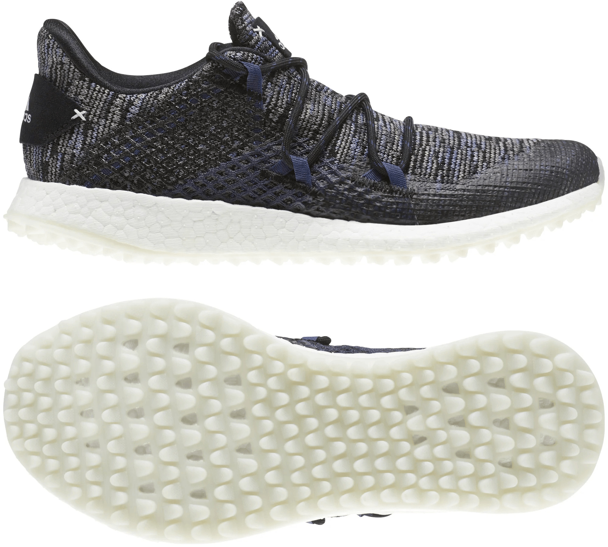 Adidas Crossknit DPR Damen Golfschuhe, core black/sky tint/grey four | Golf Brothers.de