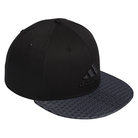 Adidas Golf Print Hat Herren Golf Cap, schwarz