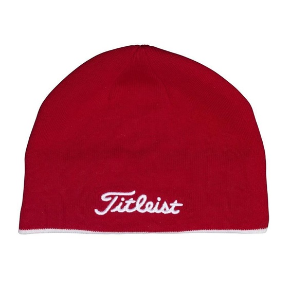 Titleist Winter Herren Wintermütze, rot