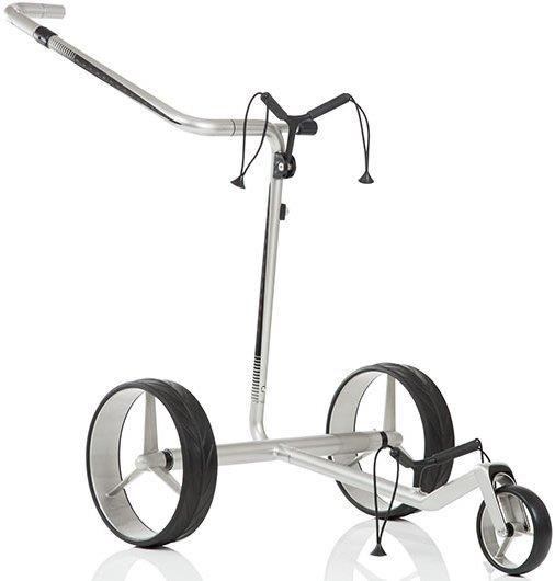 JuCad Carbon Travel 2.0 Elektrotrolley, silber/schwarz