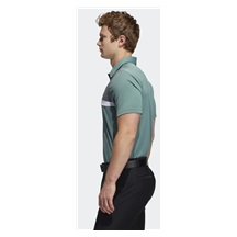 Adidas Novelty Colorblock Herren Poloshirt, emerald/melange