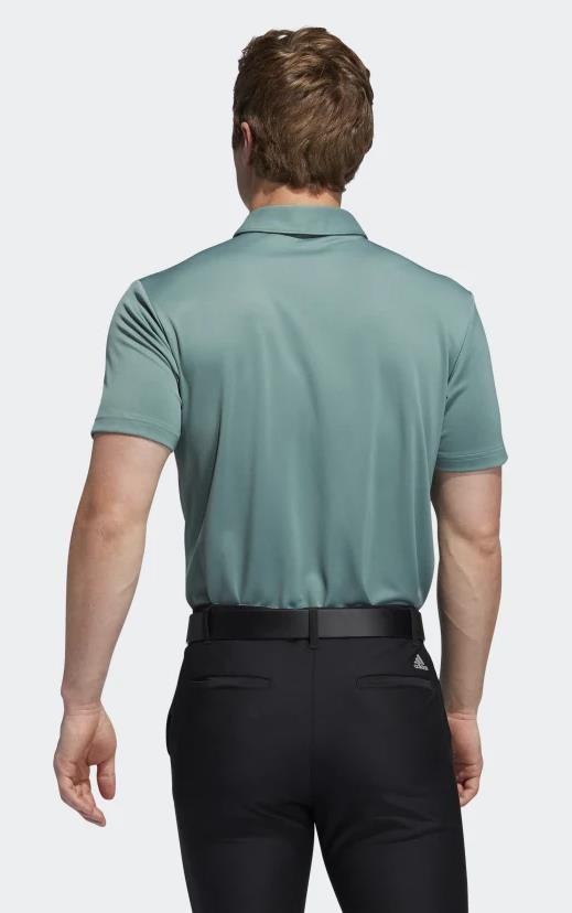 Adidas Novelty Colorblock Herren Poloshirt, emerald/melange