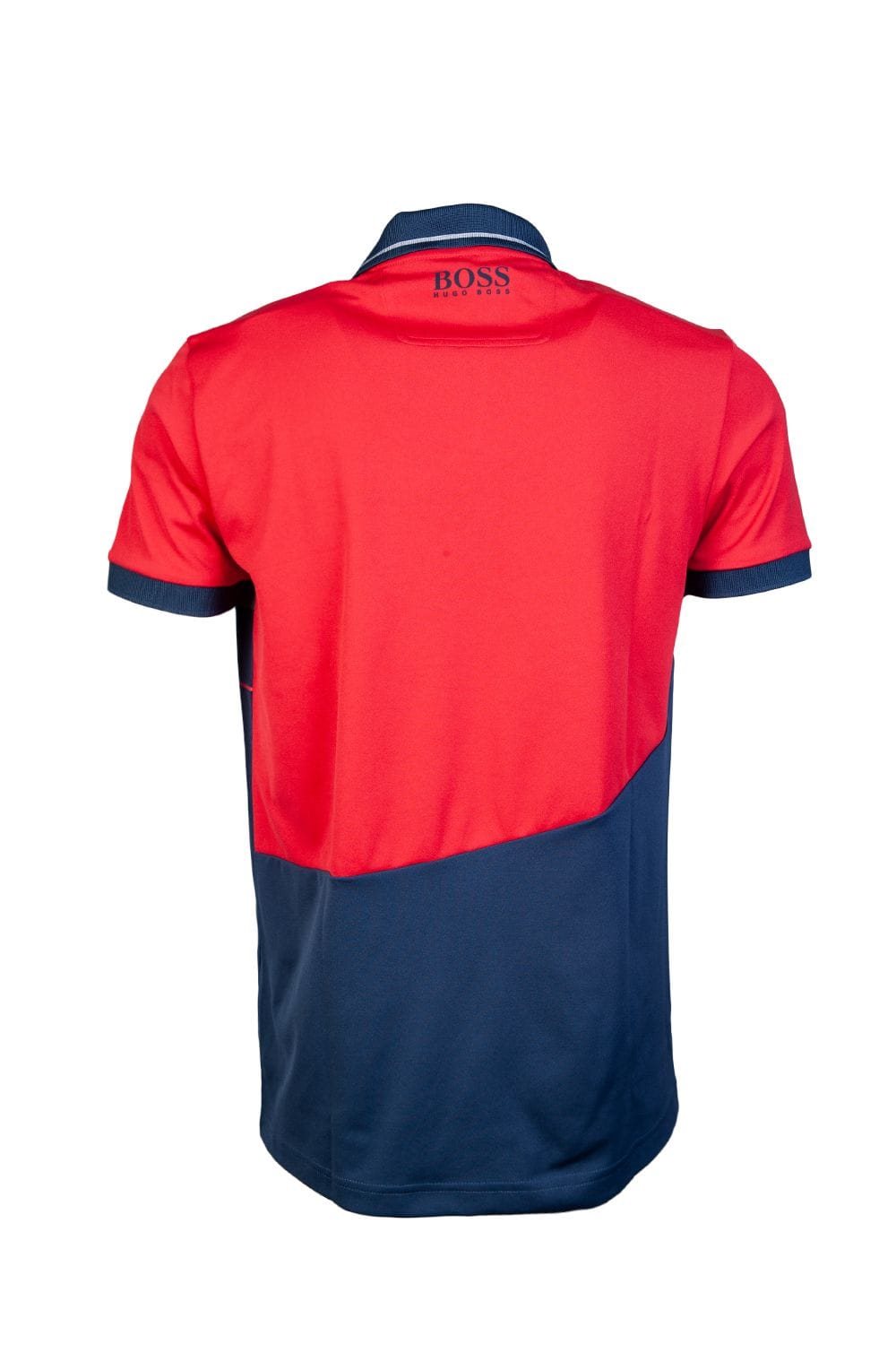 Hugo Boss Herren Poloshirt, rot/blau