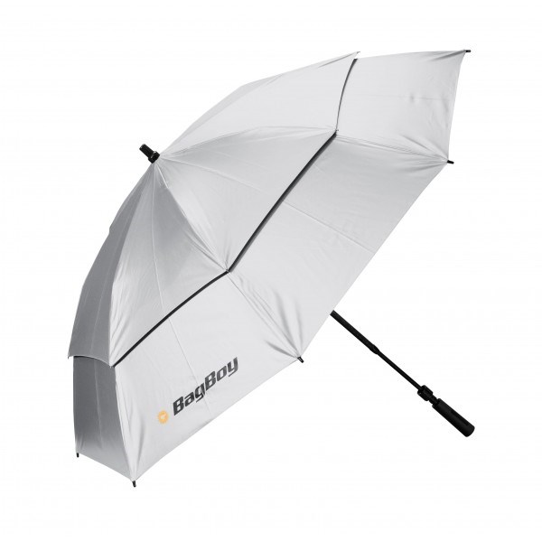 Bag Boy Telescopic Regenschirm 62", silber