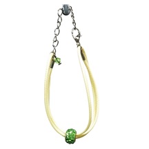 Ostatní Handmade Teraka Armband, Typ 002, grün/weiß