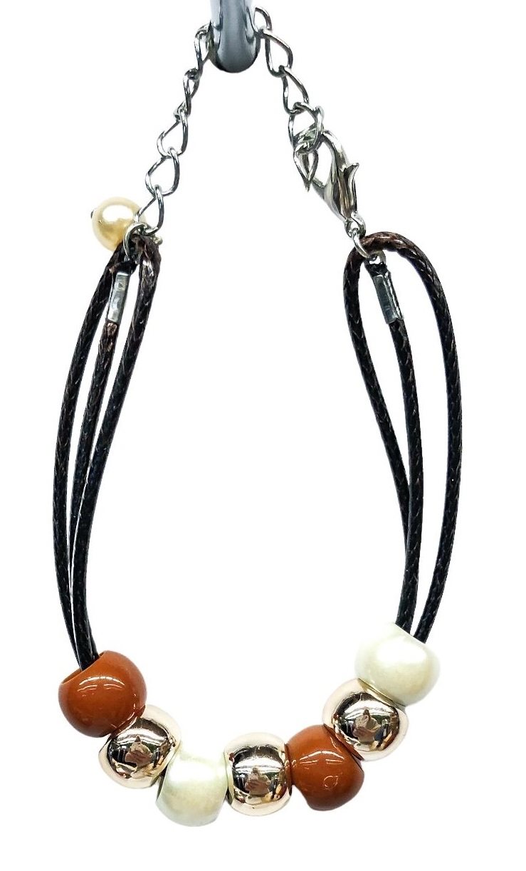 Ostatní Handmade Teraka Armband Typ 016, braun