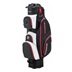 Bennington QO 9 Water Resistant Cartbag, schwarz/weiss/rot