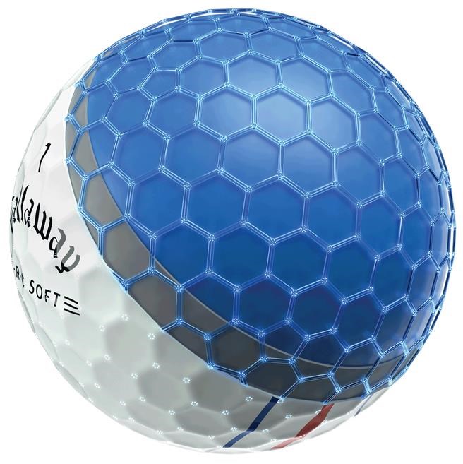 Callaway ERC Soft Triple Track Golfbälle – Zustand A/B, Nicht