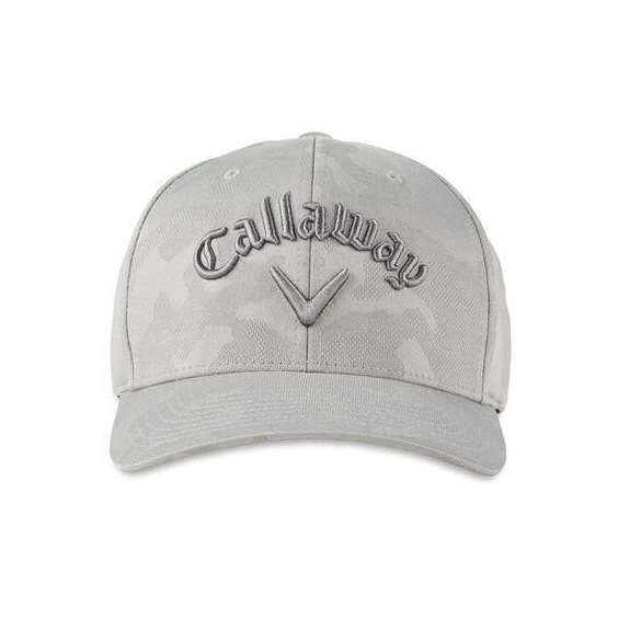 Callaway Camo Jacquard Golf Cap, grau