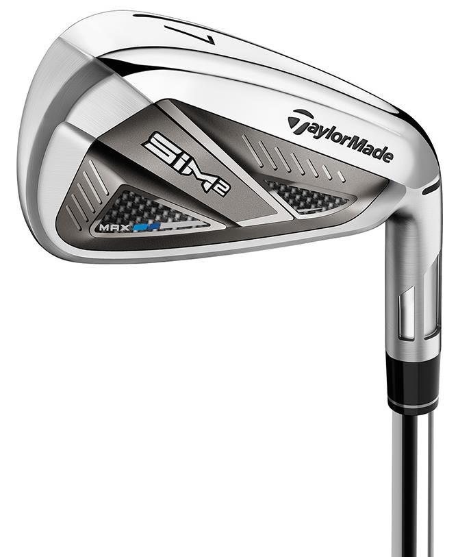 TaylorMade SIM2 Max Herren Eisen, Stahl