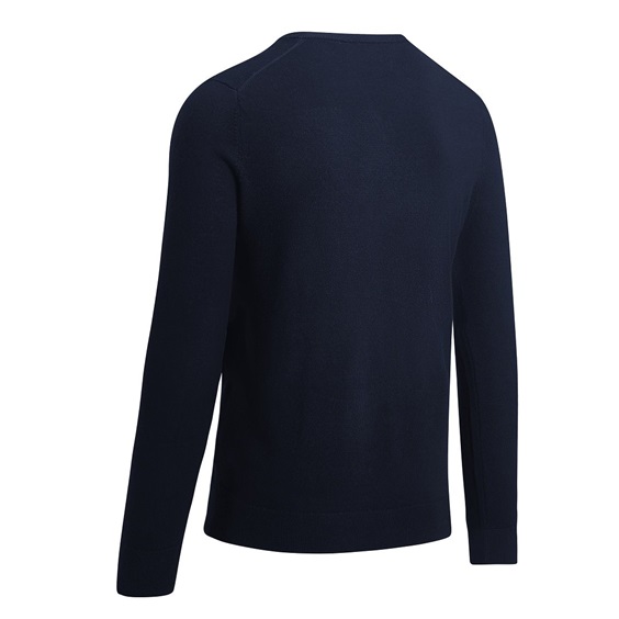 Callaway V-Neck Merino Herren Pullover, dunkelblau