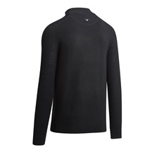 Callaway 1/4 Zipped Merino Herren Pullover, schwarz