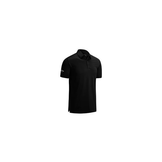 Callaway Swing Tech Solid Herren Poloshirt, schwarz