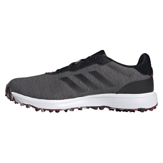 Adidas S2G Herren Golfschuhe, grau/schwarz/rot