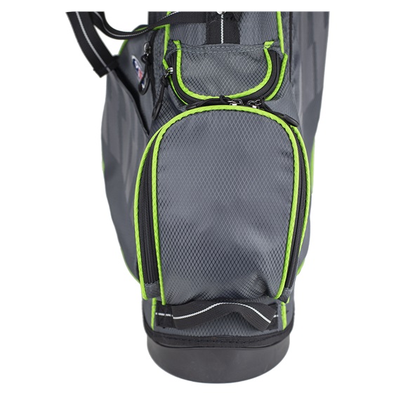 2022 U.S. Kids Golf UL57 (145 cm) WT15-s Junior Standbag, grün/grau