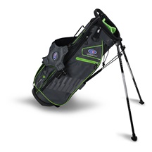 2022 U.S. Kids Golf UL57 (145 cm) WT15-s Junior Standbag, grün/grau