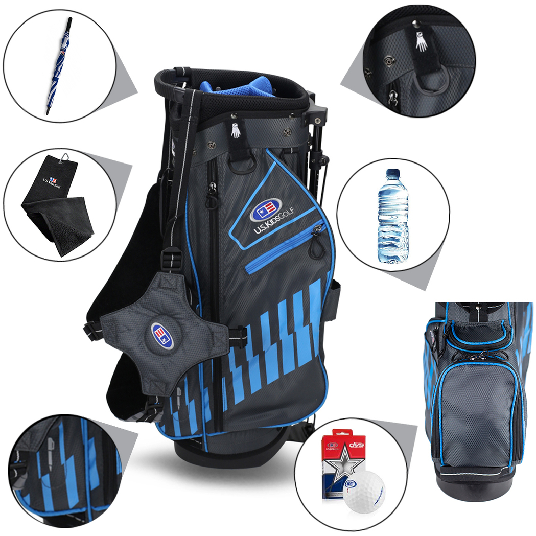 2022 U.S. Kids UL48 (122cm) WT20-s Junior Standbag, grau/blau