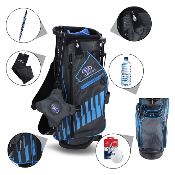 2022 U.S. Kids UL48 (122cm) WT20-s Junior Standbag, grau/blau