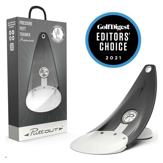 PuttOut Premium Pressure Putt trainer, grau
