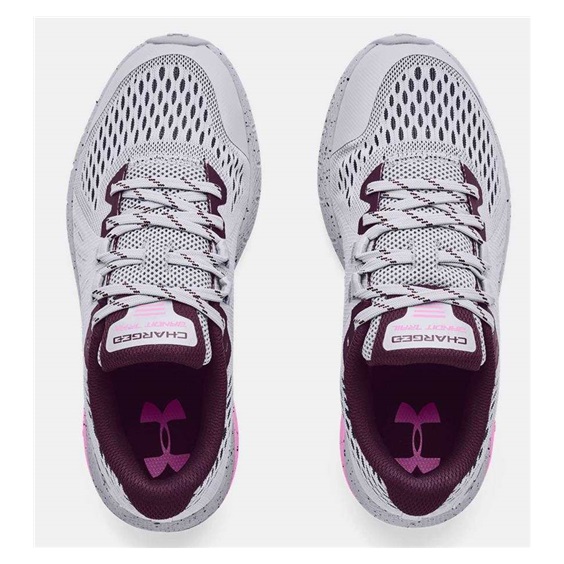 Under Armour Charged Bandit Trail Damen Schuhe, grau/rosa