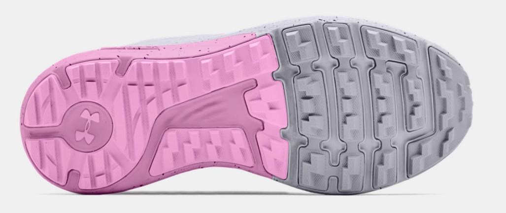 Under Armour Charged Bandit Trail Damen Schuhe, grau/rosa